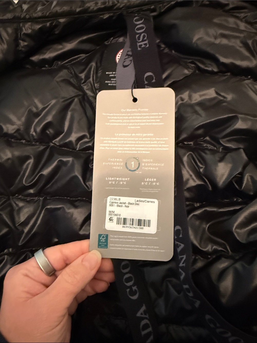 NWT Canada Goose Cypress Black Label - Picture 13 of 16